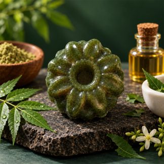 Neem Acne Soap — handmade organic soap bar by MOM Organic, Lahore