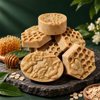 Rice Whitening Soap — handmade organic soap bar by MOM Organic, Lahore