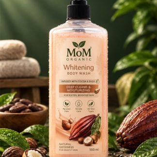 Whitening Body Wash — handmade organic cleanser by MOM Organic, Lahore